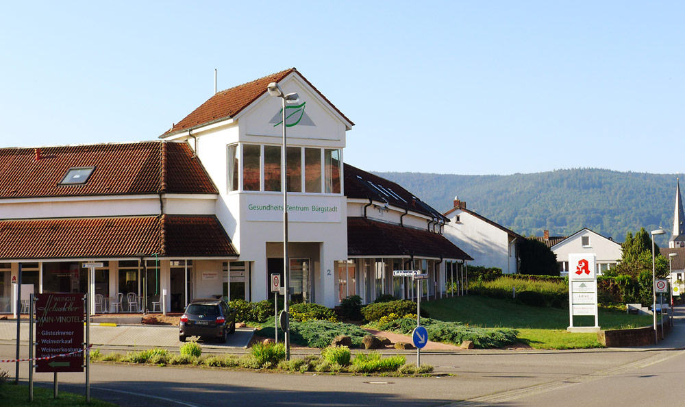 Außenansicht Gesundheitszentrum-Bürgstadt
